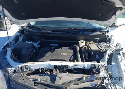 2018 Chevrolet Equinox Lt из США, поврежденный, VIN 2GNAXJEV6J6111095